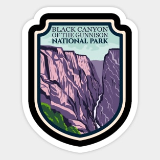 Black Canyon of the Gunnison National Park Emblem Sticker